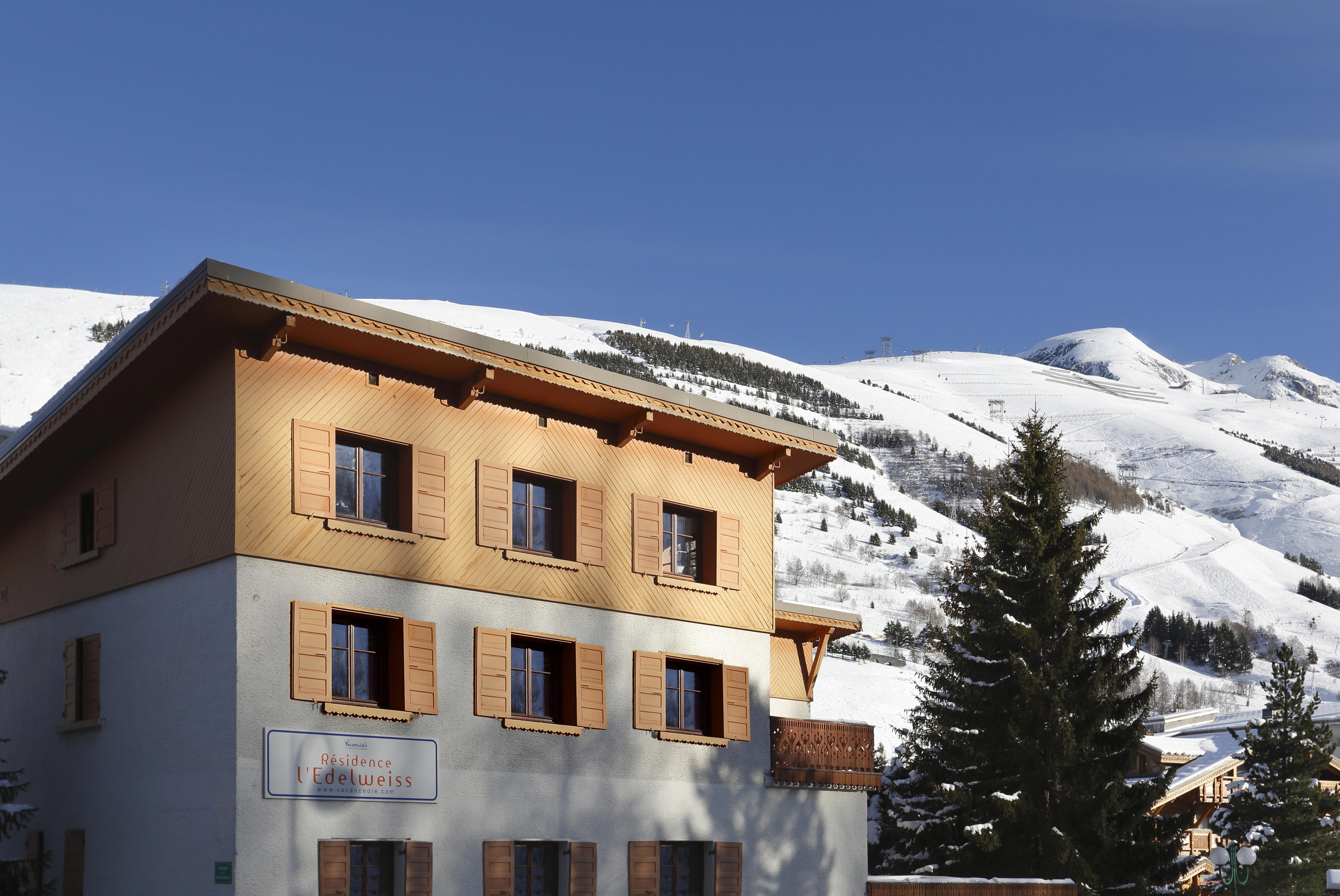Vacanceole - Residence L'Edelweiss Les Deux Alpes Exterior photo